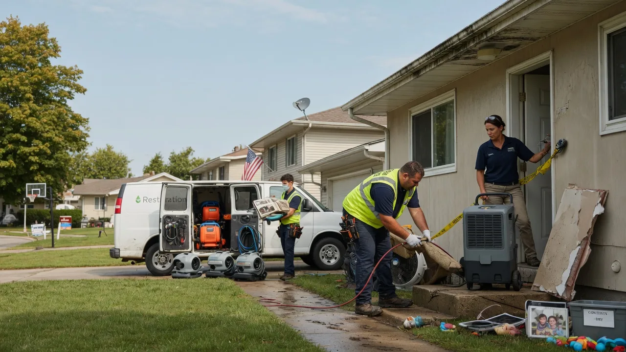 Water Damage Restoration in Garnavillo, IA near me